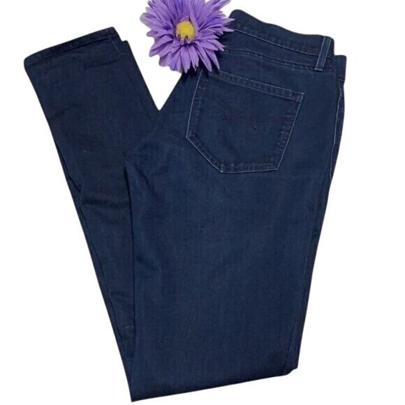 Gap 1969 Dark Wash Always Skinny Jeans Size 27/4 Womens Denim Mid-Rise Stretch - Picture 2 of 9